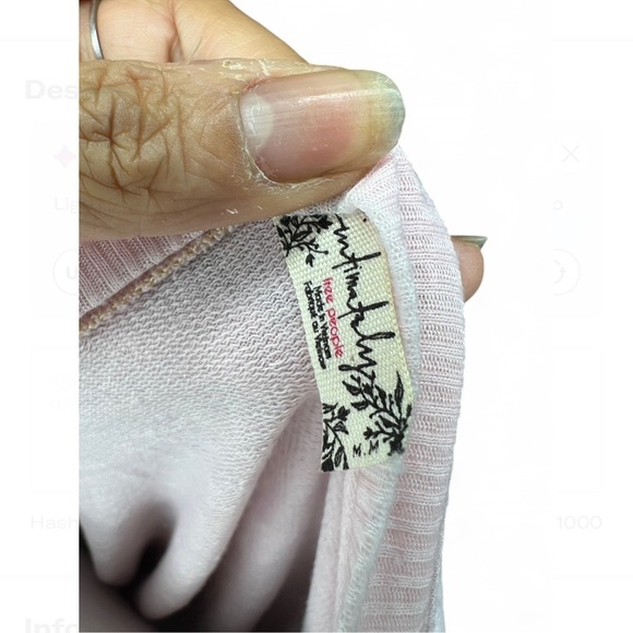 Free People Slouchy T-shirt bodysuit - Picture 4 of 4